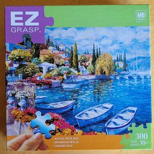 Hasbro 300 Piece EZ Grasp "Italian Lakes II" Puzzle (125)